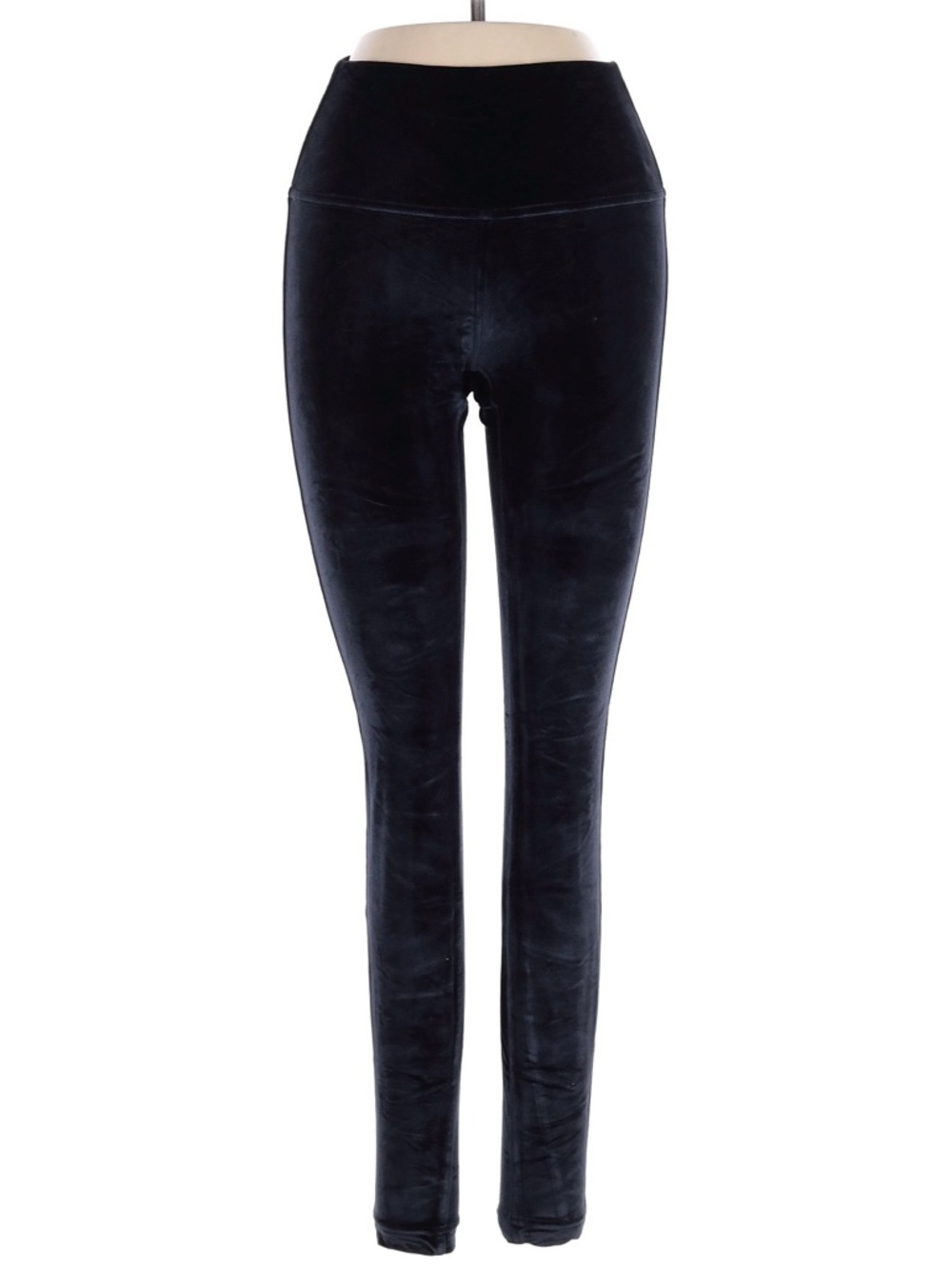 Lululemon Velvet Leggings Sz 4 Navy Blue High Waisted Luxe Clean Girl Aesthetic - Picture 2 of 5